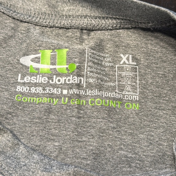 2016 Coke 10k Gray Polyester T-Shirt Short Sleeve Leslie Jordan Corinth MS-XL - Picture 5 of 6